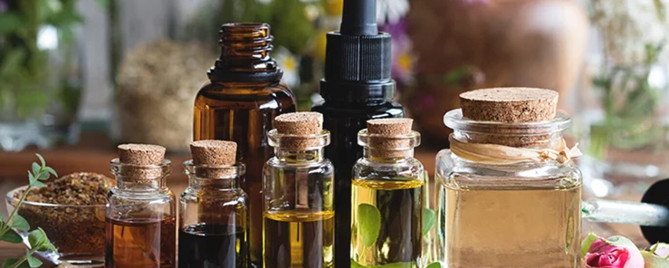 Essential oils - Aromatic plant extracts used in aromatherapy for their therapeutic properties and natural benefits.