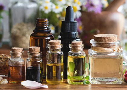 Essential oils - Aromatic plant extracts used in aromatherapy for their therapeutic properties and natural benefits.