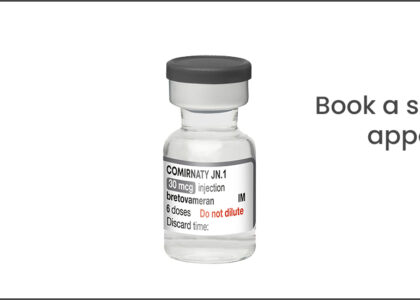 private COVID vaccine in Harrow, London - Pfizer Comirnaty JN1